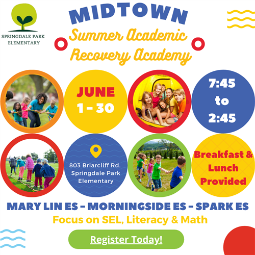 Online Registration for Summer Program